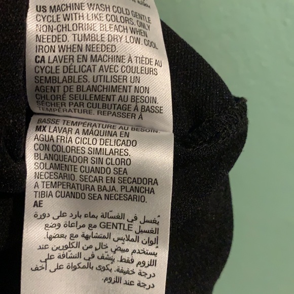 Textured Alfani Black and White Striped Tie-Waist Short-Sleeve Top - Picture 9 of 9